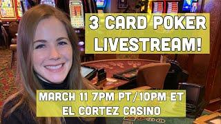 $1000 3 Card Poker Livestream!