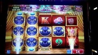 1st & 2nd REEL WILD - MEGA WIN** / "GORGEOUS CAT" Slot Machine