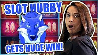 Slot Hubby comes along and gets this BIG WIN !! Such a show off LOL !!