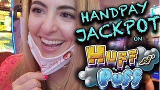 LONG AWAITED Handpay JACKPOT on Huff n Puff Slot Machine!