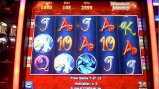 Mystical Journey Bonus win on slot machine