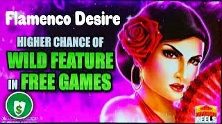 Flamenco Desire slot machine, 2 sessions, bonus
