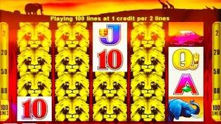 100 Lions slot machine, Live Play Double or Nothing