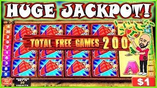 • WOW HUGE JACKPOT 200 SPINS • I CANT STOP WINNING! MONEY BLAST DOES IT AGAIN!