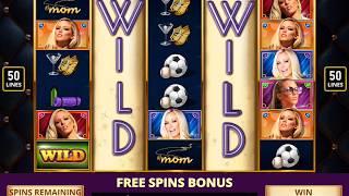 KENDRA ON TOP Video Casino Slot Game with a CHAMPAGNE FREE SPIN BONUS