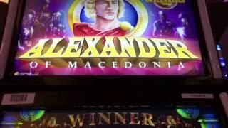 Alexander of Macedonia Slot Machine ~ FREE SPIN BONUS! ~ LOCKING WILD REELS! ~ BIG WIN! • DJ BIZICK'