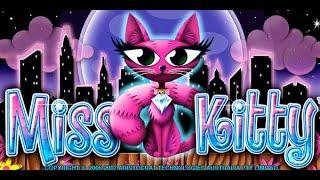 SUPER BIG WIN - Miss Kitty Slot Machine Bonus All Stars VIP