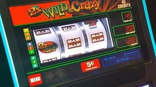 WMS 2x Wild & Crazy slot - first look - 5c denom