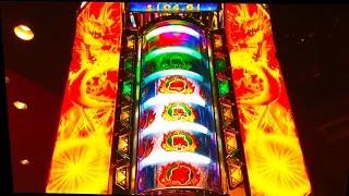 ++NEW Rising Fire Dragon slot machine, Double, Bonus or Bust 1