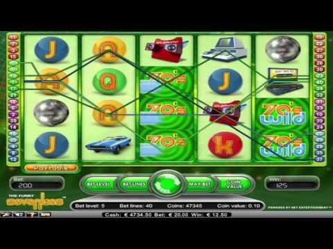 Free Funky Seventies slot machine by NetEnt gameplay ★ SlotsUp