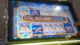 Pride of Egypt Slot Machine Bonus Win - Konami #1