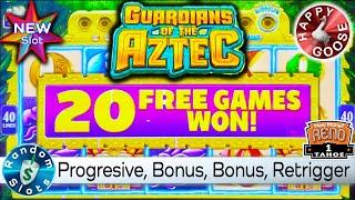 ⋆ Slots ⋆️ New ⋆ Slots ⋆ Guardians of the Aztec Slot Machine Big Win Bonuses, Retriggers, Progressive Wheel