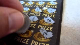 $4,000,000 Gold Bullion - Illinois Lottery $20 Instant Scratch Off Ticket