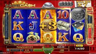 More Cash casino slots - 150 win!