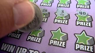 WINNING TICKET - Illinois Lottery 50X the Cash Instant Lottery Game $20 Scratchcard