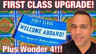 MIGHTY CASH PAN AM FIRST CLASS TICKET •️ • • | Wonder 4 Tall Fortunes WIN!! •••