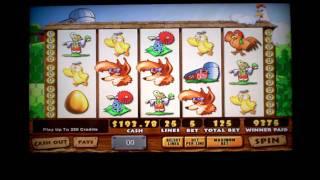 Hatch the Cash slot machine bonus win game 4.