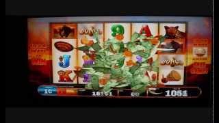 Thunderhorn BIG BIG WIN! Buffalo Clone Free Spins Slot Machine Bonus Round
