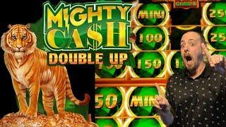 New Game• •Mighty Cash Double• Nice hits Bonuses• Have you Played them•