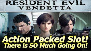 Resident Evil Vendetta Slot Machine - So Much Going On! Live Play, Wild Features and Big Win!