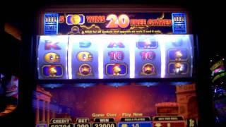 Slot machine line hit on Pompeii Progressive at Parx Casino