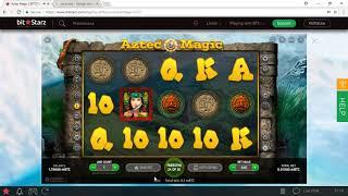 Playing Bitcoin Slots At BitStarz - Aztec Magic