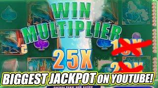 MY BIGGEST HIGH LIMIT JACKPOT WITH 25X ON POWER SPINS SLOT MACHINE ⋆ Slots ⋆  CRESCENT MOON CASINO SLOT
