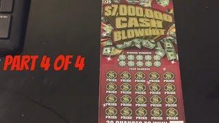 last of the $25 New York Lottery Cash Blowout series for Diesel Scratcher (part 4 of 4)