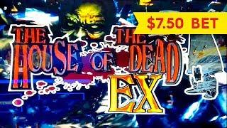 The House of the Dead EX Slot - NICE SESSION, ALL FEATURES!