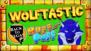 • Huff N’ Puff Slot Machine! Wolftastic Bonuses! •