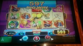 Winning Bid 2 Slot Machine Bonus & Line Hits