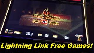 Lightning Link with Multiple Free Game Bonus Rounds