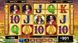 Versailles Gold casino slots - 1,320 win!