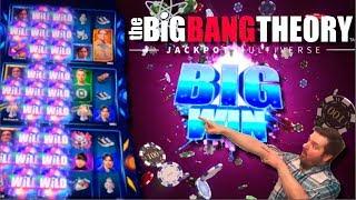 Let's Get Banged! Big Bang Theory Jackpot Multiverse Slot Machine LIVE PLAY and Bonus