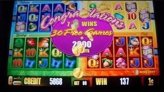 A Win For All Seasons 30 FREE SPINS Bonus Round Slot Machine