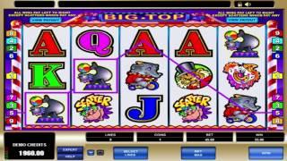 Free Big Top Slot by Microgaming Video Preview | HEX
