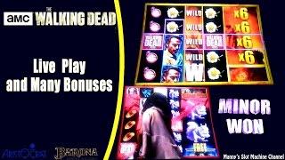 Aristocrat - The Walking Dead 2 Slot Machine : LIve Play