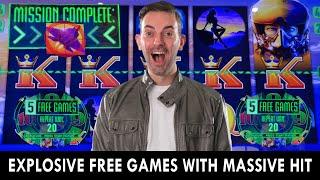 ⋆ Slots ⋆ Explosive FREE Games with MASSIVE Line Hit at Jamul