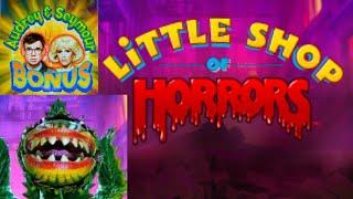 FEED ME• •LITTLE SHOP OF HORRORS• MAX BET• •Super fun New Slot Machine•