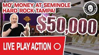• Dropping $50,000 LIVE • Mo’ Money at Seminole Hard Rock