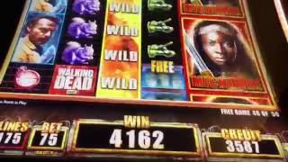 Walking Dead 2 Slot Machine ~ 50 FREE SPIN BONUS!!!! • DJ BIZICK'S SLOT CHANNEL