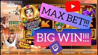 Max Bet!! Big Win From Ancient Egypt Classic!!