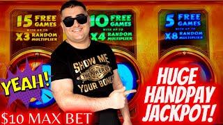 ⋆ Slots ⋆HUGE HANDPAY JACKPOT⋆ Slots ⋆ On New Slot Machine Long Hu Dou ! Luxury Line BUFFALO Slot $1