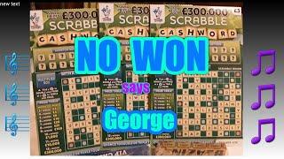 •NO WON(One) for Scratchcard George•......•...........•Teeeeeaaa  Time
