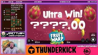 Super Nice Pitaya Win!! Fruit Warp With Big Bet!!