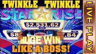 IGT: STAR RISE - BONUS & JACKPOTS! Fill her up like a boss! - Slot Machine Win