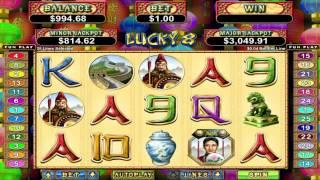 Lucky 8• slot machine by RTG | Game preview by Slotozilla