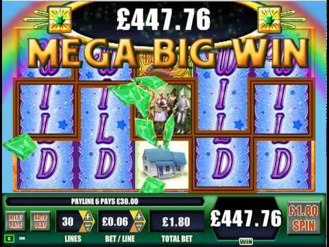 £930.00 MEGA BIG WIN (517X STAKE) ON WIZARD OF OZ™ SLOT GAME AT JACKPOT PARTY®