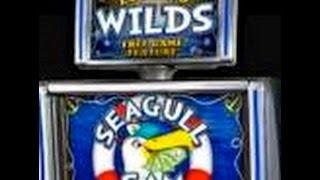 Seagull Sam Slot Machine Bonus-Locking Wilds-Max Bet