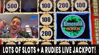 • RUDIES GET A JACKPOT! • HAND PAY on Lava Queen Bonus • Filmed LIVE w/ The Rudies! •